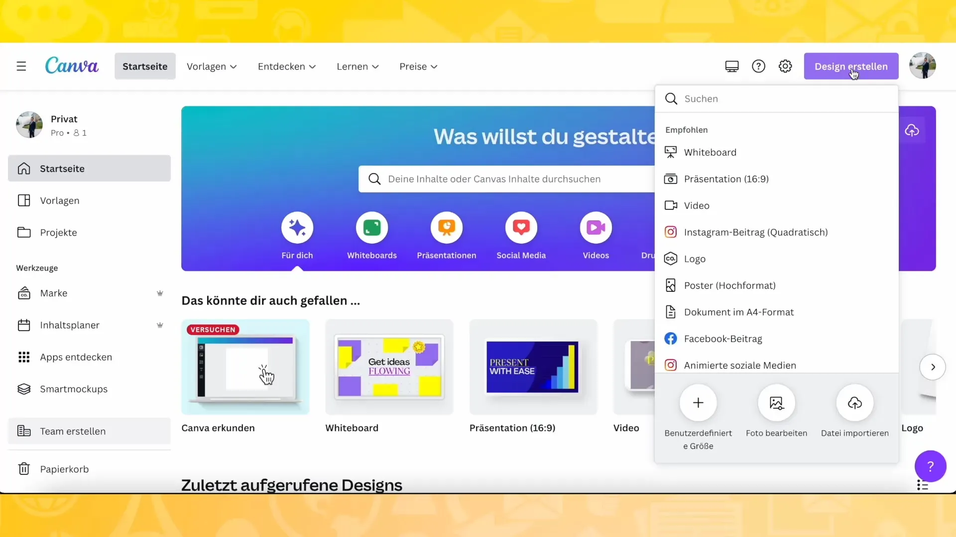 cách sử dụng canva